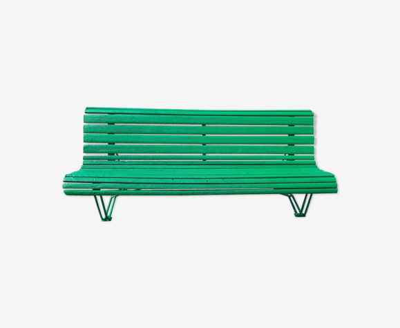 Banc fer et bois année 60