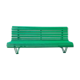 Iron and wood bench year 60s