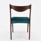 1960s Arne Wahl Iversen Set of Four Dining Chairs for Glyngøre Stolefabrik, Denmark