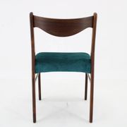 1960s Arne Wahl Iversen Set of Four Dining Chairs for Glyngøre Stolefabrik, Denmark