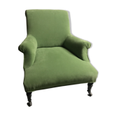 Fauteuil  Napoléon III vert