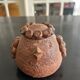 terracotta salt and pepper shaker birds