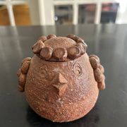 terracotta salt and pepper shaker birds