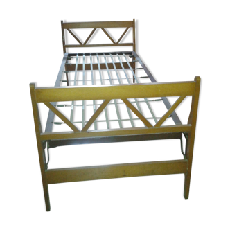 Single bed or folding bench daybed vintage 1960/70
