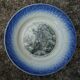 9 humorous old dessert plates "Women and sports"