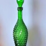 Italian glass bottles Empoli 1970