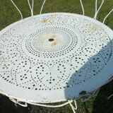 Garden lounge table and 4 chairs