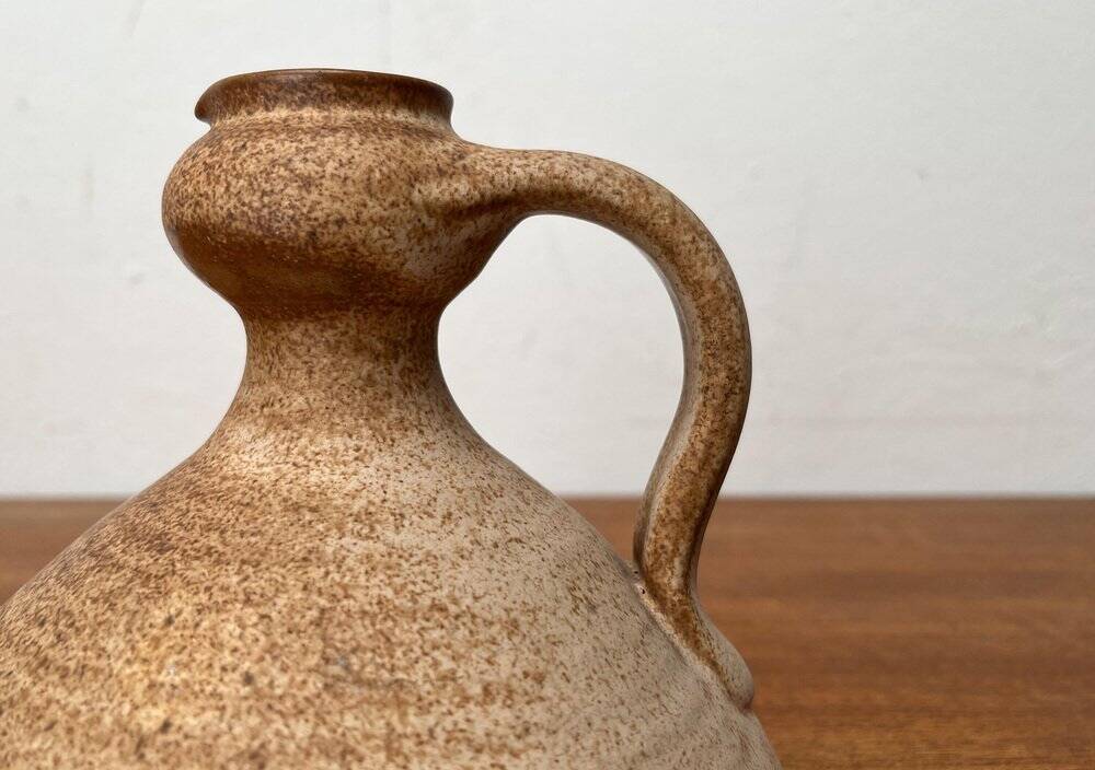 Carafe vase from the German studio of the mid-century by Petra Pottery, 1960s.