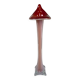 Murano arum vase