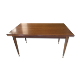 Mid-century Scandinavian dining table (with integrated extensions)