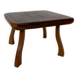 Vintage wooden tree trunk stool plant stool