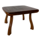 Vintage wooden tree trunk stool plant stool
