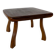 Vintage wooden tree trunk stool plant stool