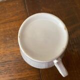 2 cups and saucers decorations pink and rosebud