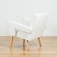 Fauteuil velours de Jitona 60 ' s