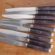 Set of 9 vintage table knives – Ace of Spades