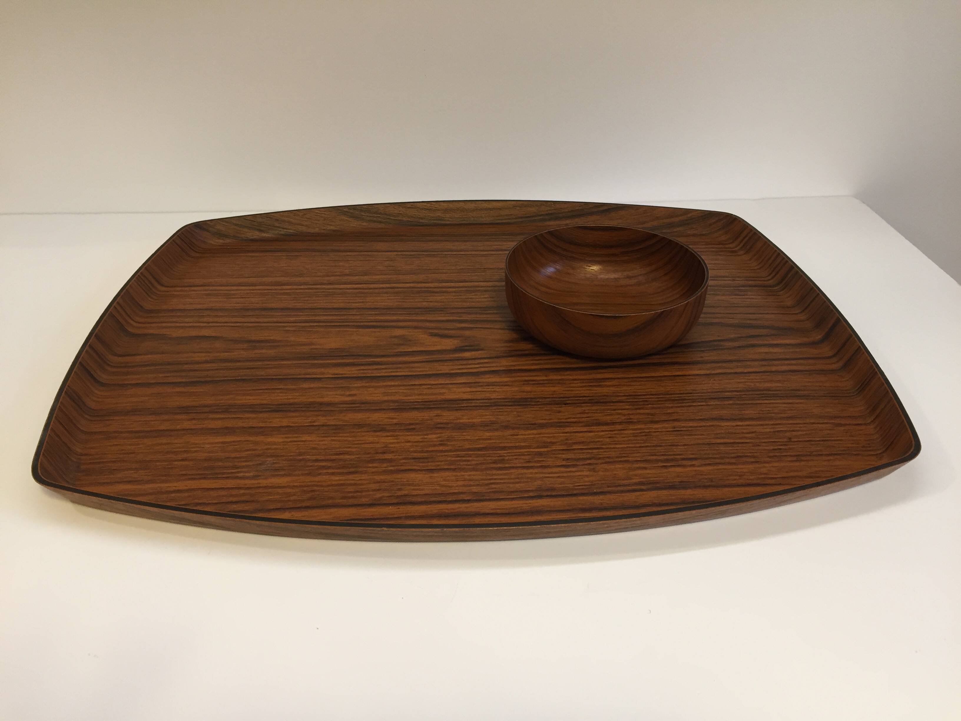 tray and cup by Capellio Italy vintage