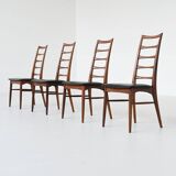 Chaises de salle à manger 'Lis' de Niels Koefoed en palissandre Koefoeds Danemark 1960