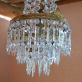 Hot air balloon chandelier with tassels ø 25 cm