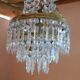 Lustre montgolfière pampilles ø 25 cm