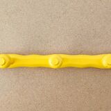 Wooden coat rack with 3 hooks