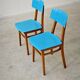 Paire de chaises bois et plastique Ton Bystrice Thonet