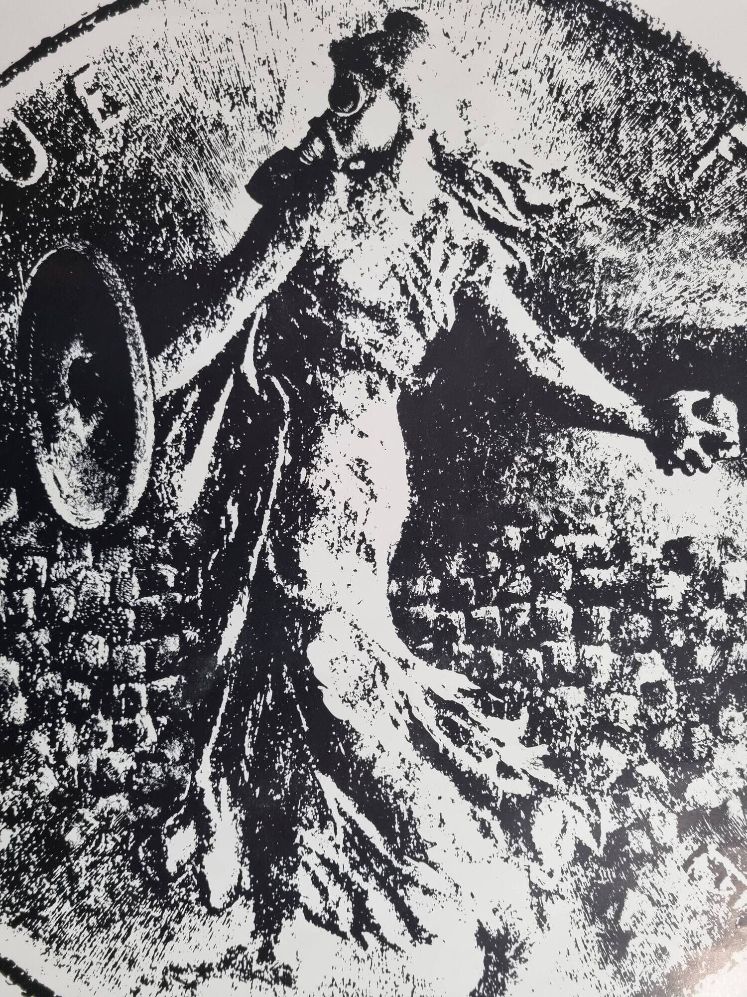 Original poster of May 68, "the sower" demonstrator, after Oscar Roty