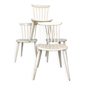 suite de 4 chaises vintage