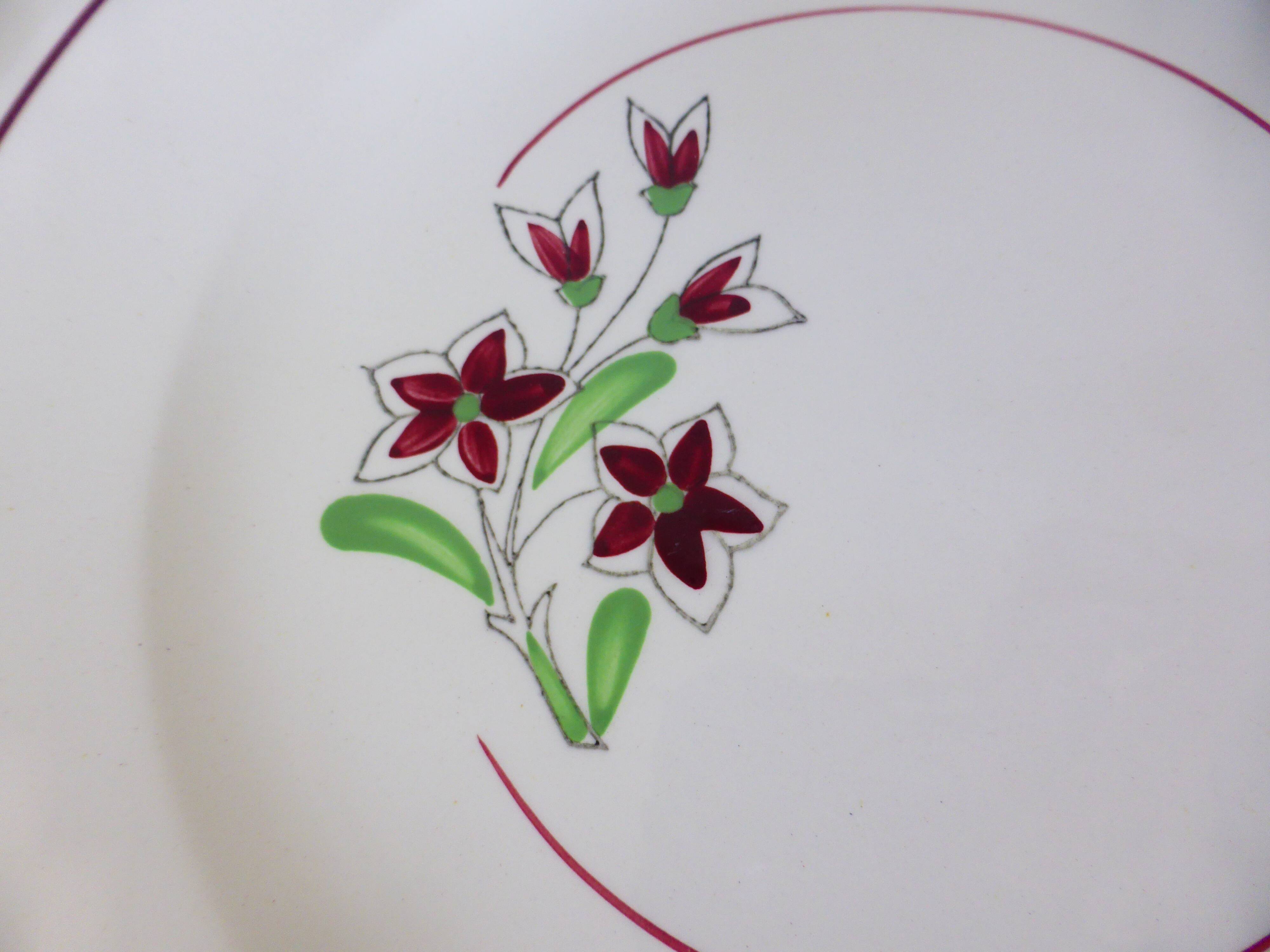 5 flat plates from Salins 210646