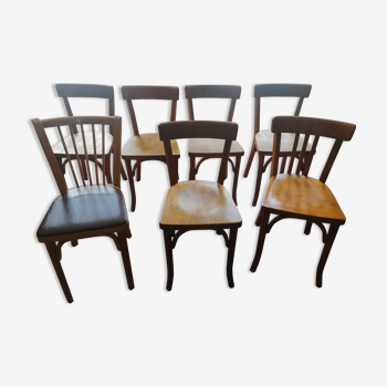 Lot 7 baumann chairs