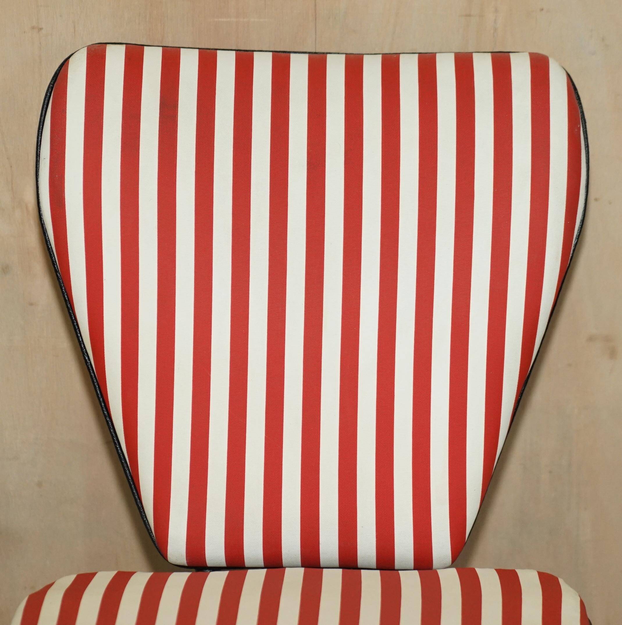 Chaises salon américain années 1950