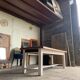 Table de ferme brutaliste