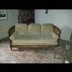 banquette cannée style Louis XVI