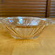 Series 9 Antique Bowls Moulded Glass Amber Iridescent Vintage #E077