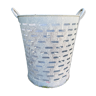 Zinc olive draining bucket basket