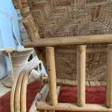 Rattan long chair