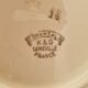 Plat vintage porcelaine Luneville