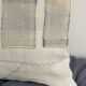 Cushion in old canvas Kilim style