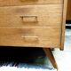 Commode scandinave vintage pieds compas