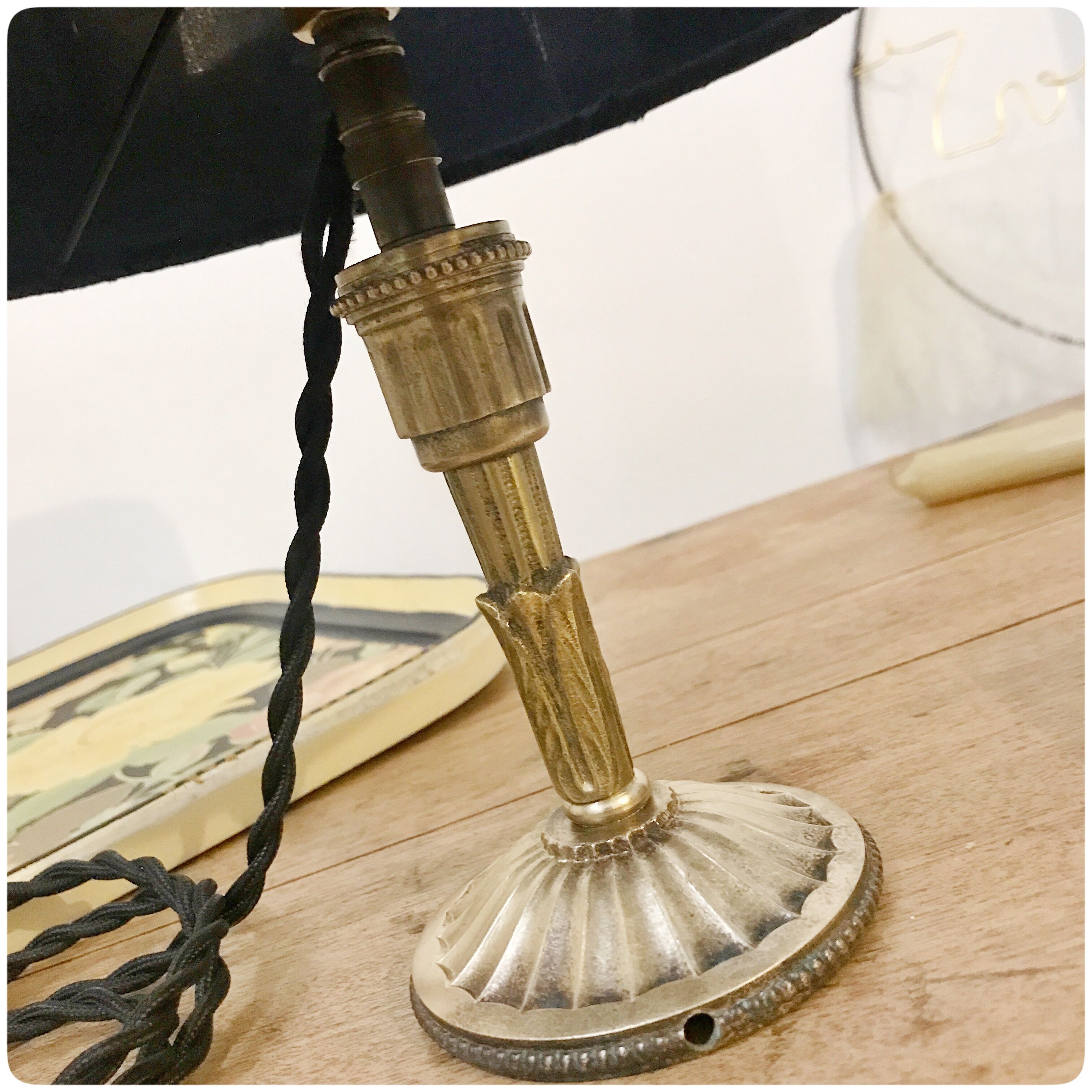 Brass lamp