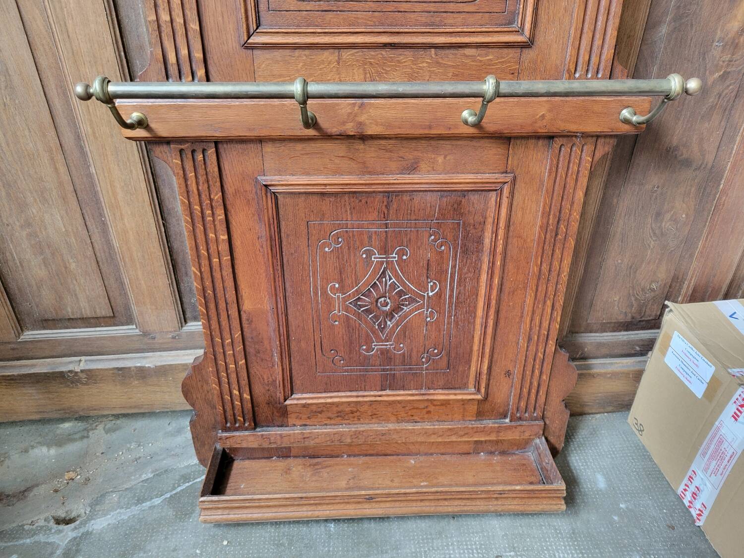 Coat rack, mid-19th century