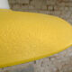 Granite metal & opaline hanging lamp 1950