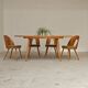Dining table with extension by Frantisek Jirak for Tatra, 1960.