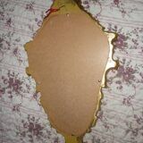 Louis XV style shell mirror in gilded wood 46x27