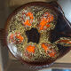 6 vintage fish plates signed Marius Giuge - Vallauris