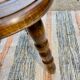 Tripod stool feet coil