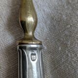 Art Deco silver-plated and vermeil cake server