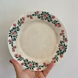 Set of 6 vintage dessert plates model Cécile by HBCM