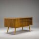 Freestanding Desk in Walnut, 1960s