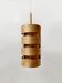 Suspension placage de pin vintage